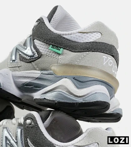 کفش کتانی مردانه و زنانه طوسی خاکستری NEW BALANCE 9060 مدل 7306