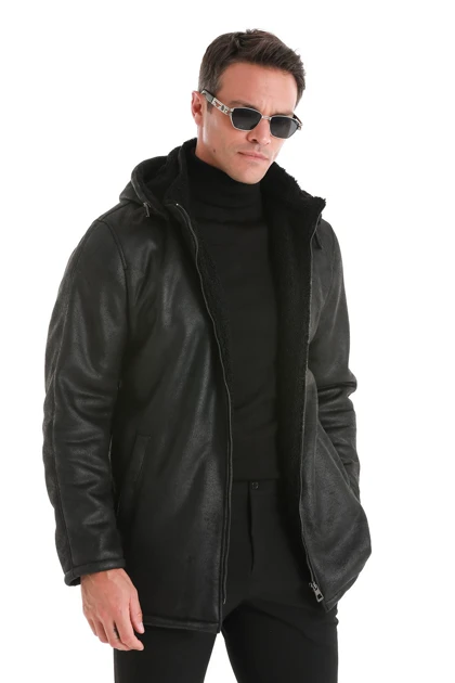 ژاکت بلند مردانه hatemoglu hatemoglu