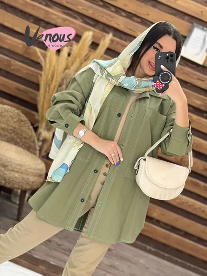 مانتو شومیزی بغل چاک