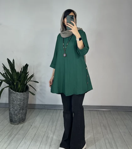 مانتو دکمه دار نیکتا(ایراد دار)