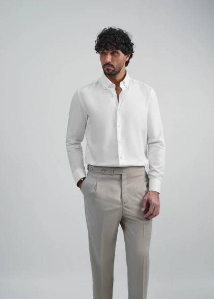 پیراهن یقه دکمه دار 2510136