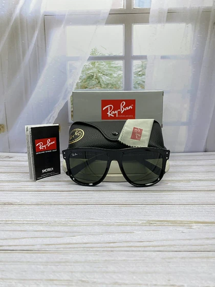 عینک آفتابی Ray-Ban Reverse مدل RB R0501S مشکی UV400، فریم کائوچو استات، مناسب صورت بزرگ