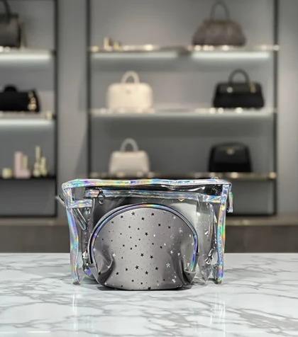 کیف لوازم آرایش سه تیکه ستاره ای