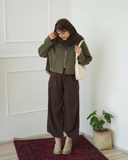 ترنج کت گلدوزی اسنوپی