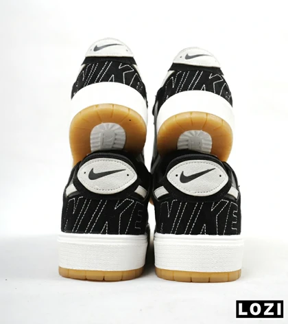 کفش کتانی مردانه مشکی کرم NIKE AIR JORDAN