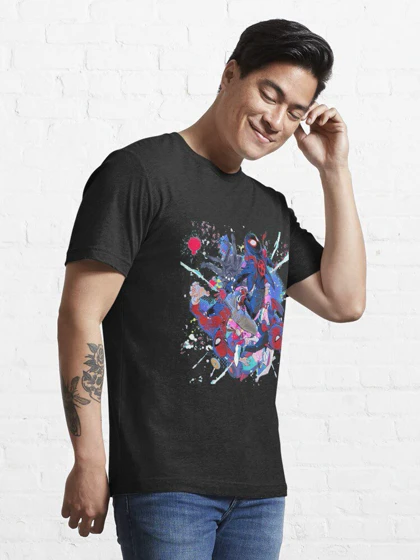 تیشرت spiderman spider verse | تیشرت مرد عنکبوتی طرح spider verse کد 105467