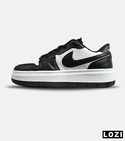 کفش مردانه و زنانه مشکی سفید NIKE AIR FORCE مدل 7822