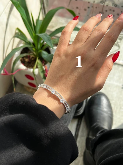 دستبند 14 مدل مختلف جواهری مرواریدی