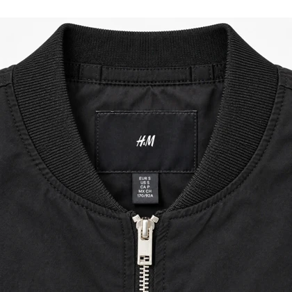 بامبرجکت نخی H&M