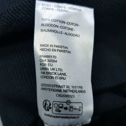 هودی قواره باکسی دورس پنج نخ از standard cloth کد 222