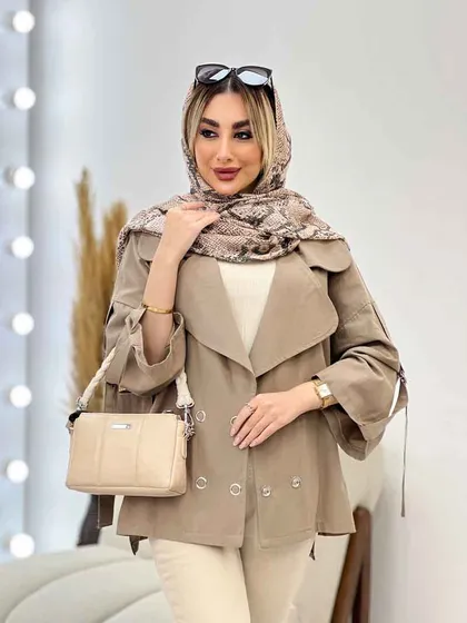 مانتو لینن آستین سگک