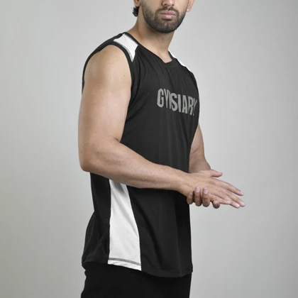 رکابی ورزشی مردانه جیم شارک مدل HS-4D0513 مشکی