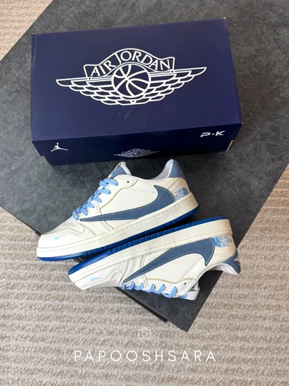کتانی جردن ترویس نورث فیس