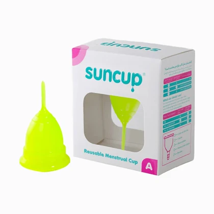 کاپ قاعدگی سان کاپ زرد سایز A