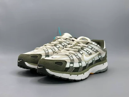 کتانی نایکی P6000 سفید کرم سبز/Nike