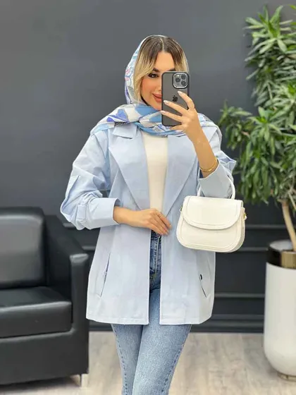 مانتو لینن سر شانه ژیله