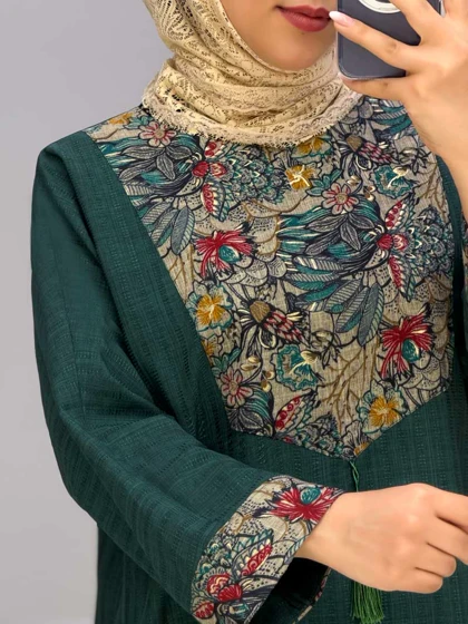 کفتان یقه گرد شانتون سانا کد 329940
