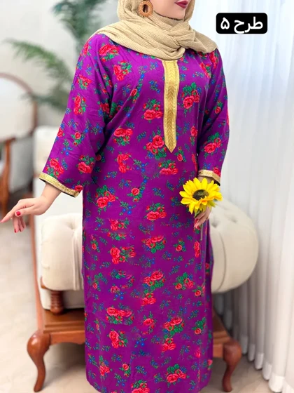 پیراهن نخ طلاکوب 3121