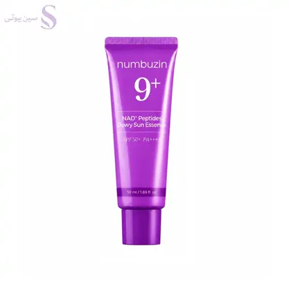 کرم ضدآفتاب بی رنگ دست،صورت،دورچشم نامبوزین SPF 50 مدل No.9 محافظ در برابر اشعه UVA و UVB مناسب برای انواع پوست حجم 50 میلی لیتر
