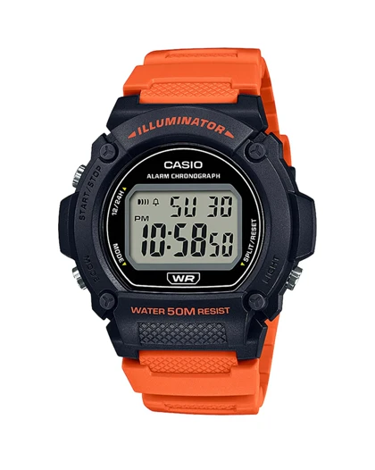 ساعت مچی مردانه کاسیو CASIO W-219H-4AV