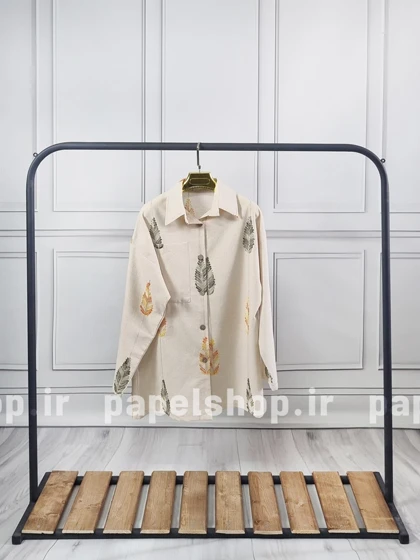 شومیز گلدوزی پاچه کنفی