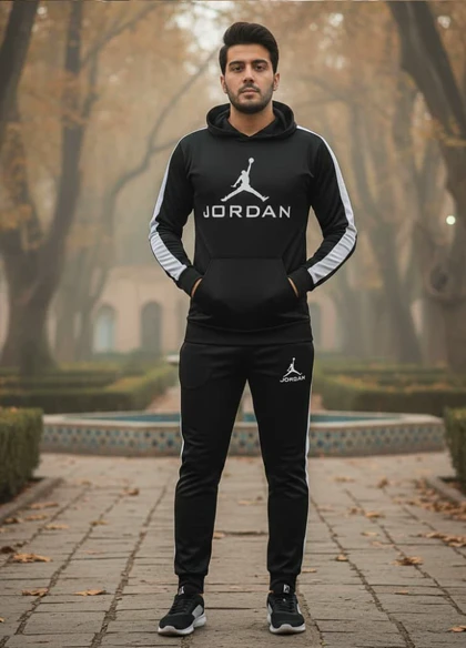 ست هودی شلوار جردن مردانه مدل Barsam