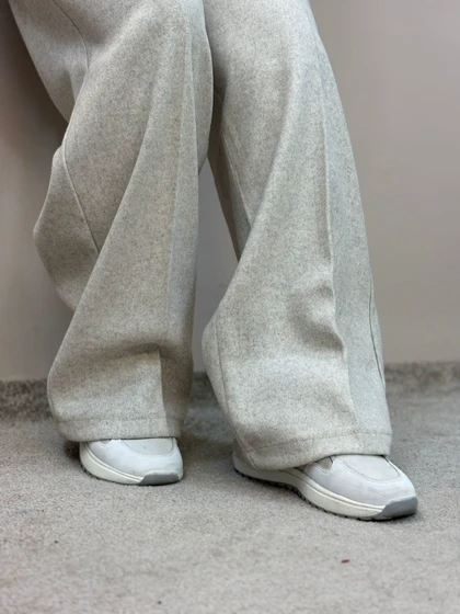 شلوار بگ فوتر پلین