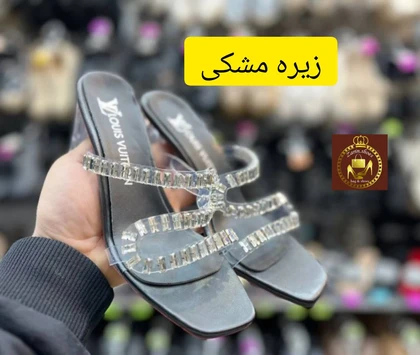 صندل نگینی مجلسی زنانه مبینا