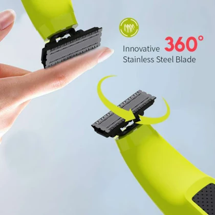 ست اصلاح موی بدن بانوان ضد آب کیمی مدل KM‑1902