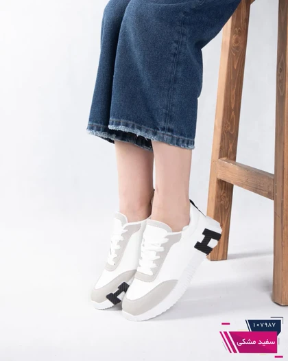 کتانی دخترونه وارداتیHERMES-KSHOES/13349