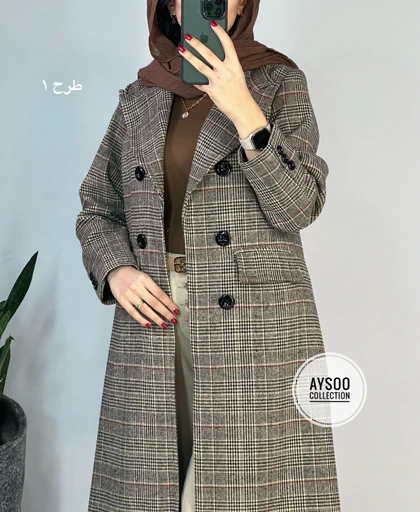 پالتو پشمی آستردار نورا 9