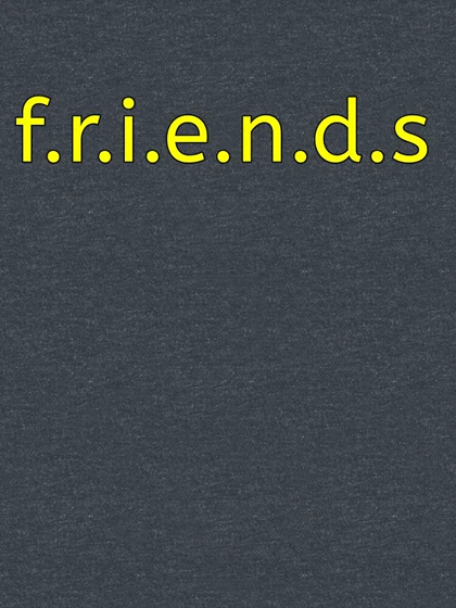 تیشرت فرندز طرح نوشته فرندزfriends کد 95448