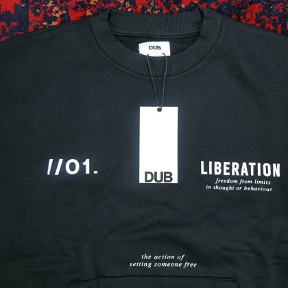 دورس مشکی گرم بالا طرح آزادی/liberty از DUB کد 243