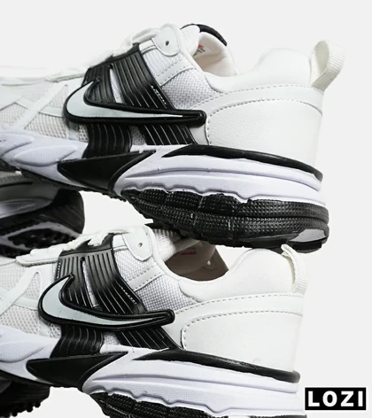 کفش کتانی مردانه و زنانه سفید مشکی Nike cushlon