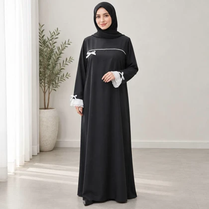 عبا ژاکلین رومینا مشکی
