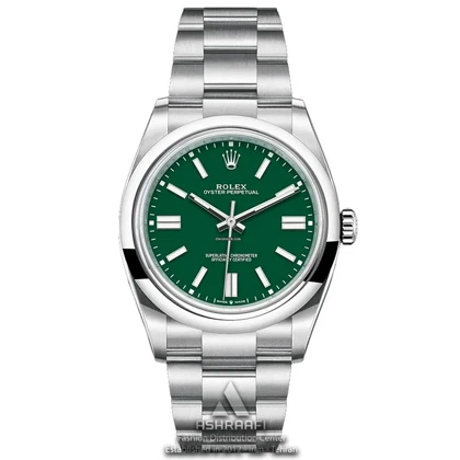 ساعت رولکس پرپچوال صفحه سبز Rolex Perpetual Dark Green 01