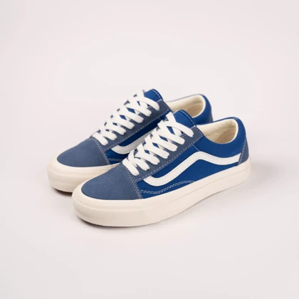 کفش ونس مدل اولداسکول/vans premium oldskool suede blue