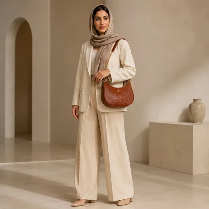 کیف دوشی زنانه مدل دلسا کد077-GC