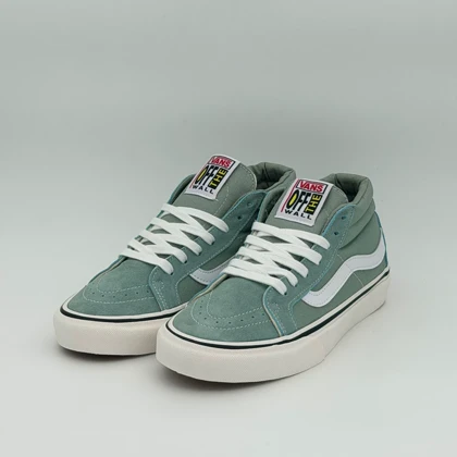 ونس اسکیت مید سبز آبی/Vans sk8 mid green