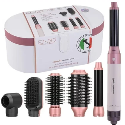 سشوار برس دار حالت دهنده مو انزو Enzo مدل EN-4133 با 6 سری