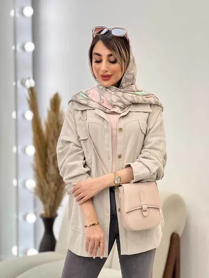 مانتو چهار جیب مهلا