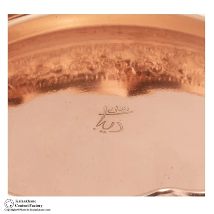 شکلات خوری دربدار مس دیبا رنگ مسی کد 1074