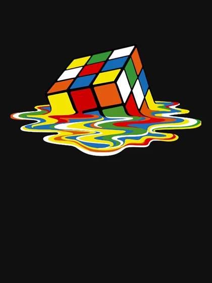 تیشرت بیگ بنگ تئوری | Melting cube Sheldon TBBT کد 236960