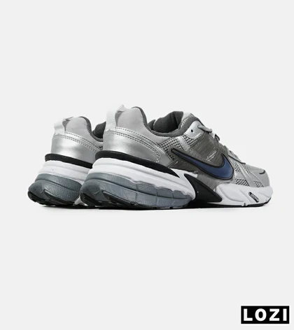 کفش کتانی مردانه و زنانه طوسی آبی Nike cushlon مدل 7573