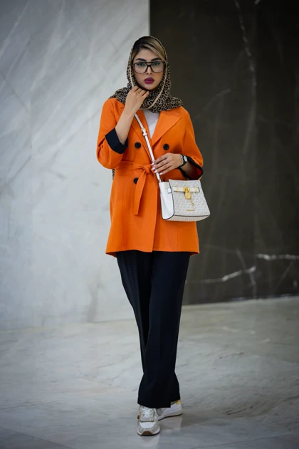 مانتو شلوار ترکیبی کرسپو