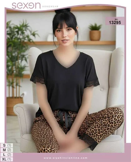 تیشرت وشلوار سایز نرمال sexen کد 13295