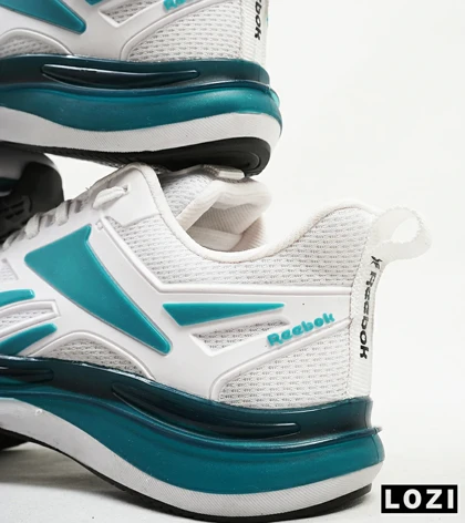 کفش کتانی ورزشی ریباک سفید سبزدریایی Reebok Fusium Run