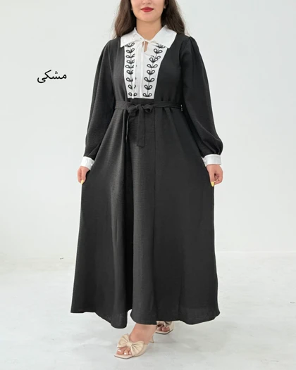 پیراهن مانتویی الارو کد 1842