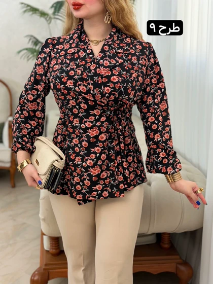 تونیک الیزه بغل گره 3786