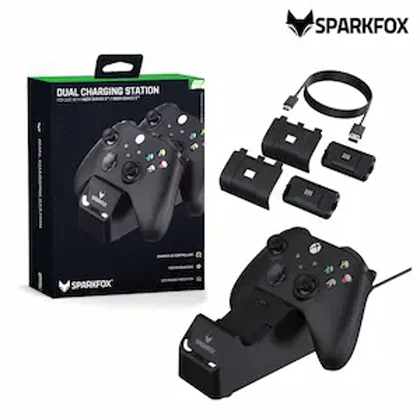 پایه شارژر دسته Xbox دوگانه SparkFox مدلw20x504